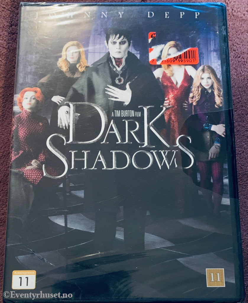 Dark Shadows. DVD. Ny i plast!