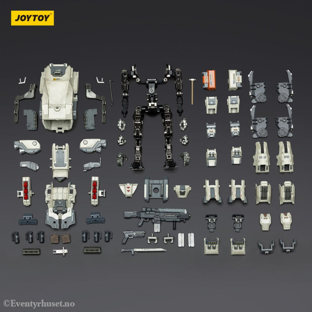 Dark Source Action Figur APOC Series Bedrock Albus Standard Combat Type Mech 16 cm. Mint In Sealed Box (MISB)!