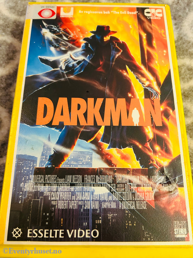 Darkman. 1990. Vhs Big Box. Box