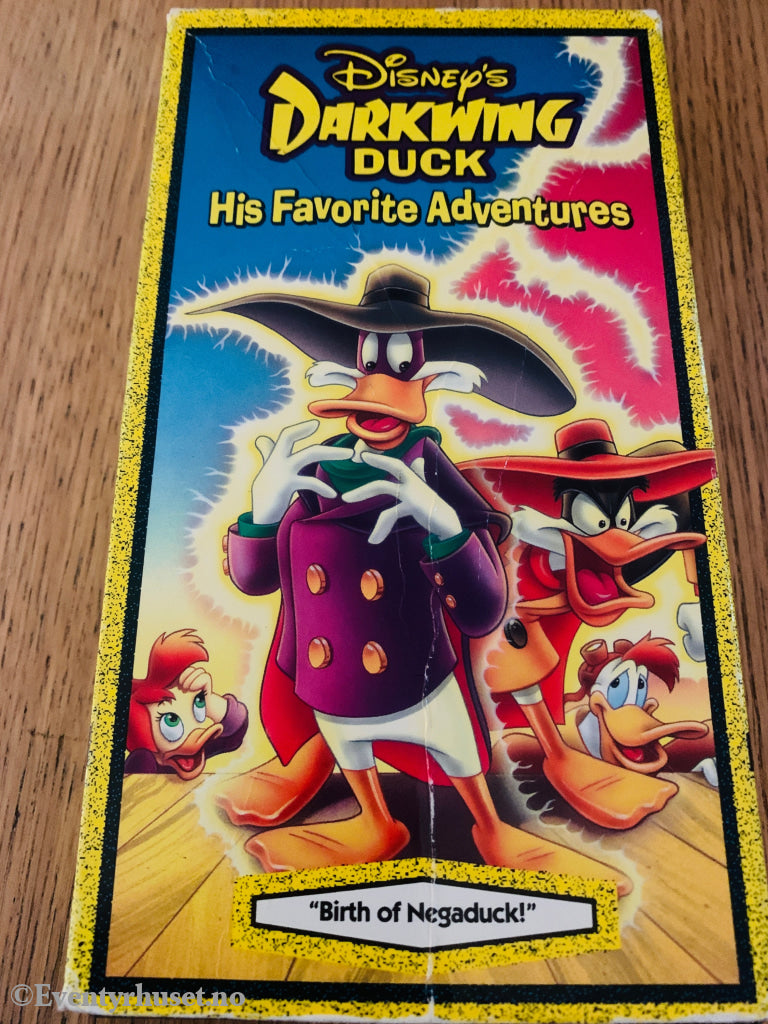 Darkwing Duck: Birth of Negaduck (1992) VHS.