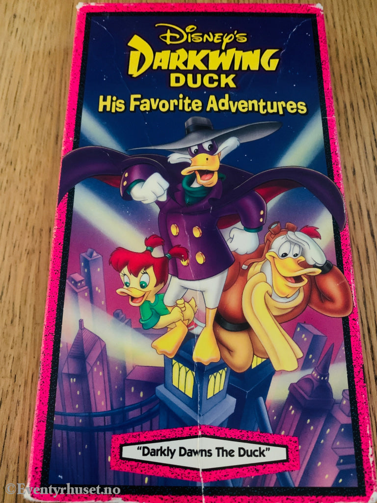 Darkwing Duck: Darkly Dawns The Duck (1991) VHS.