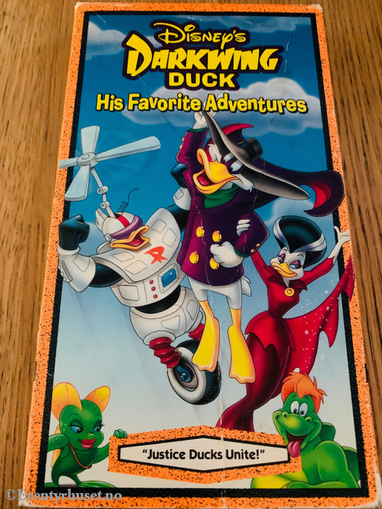 Darkwing Duck: Justice Ducks Unite! (1992) VHS.