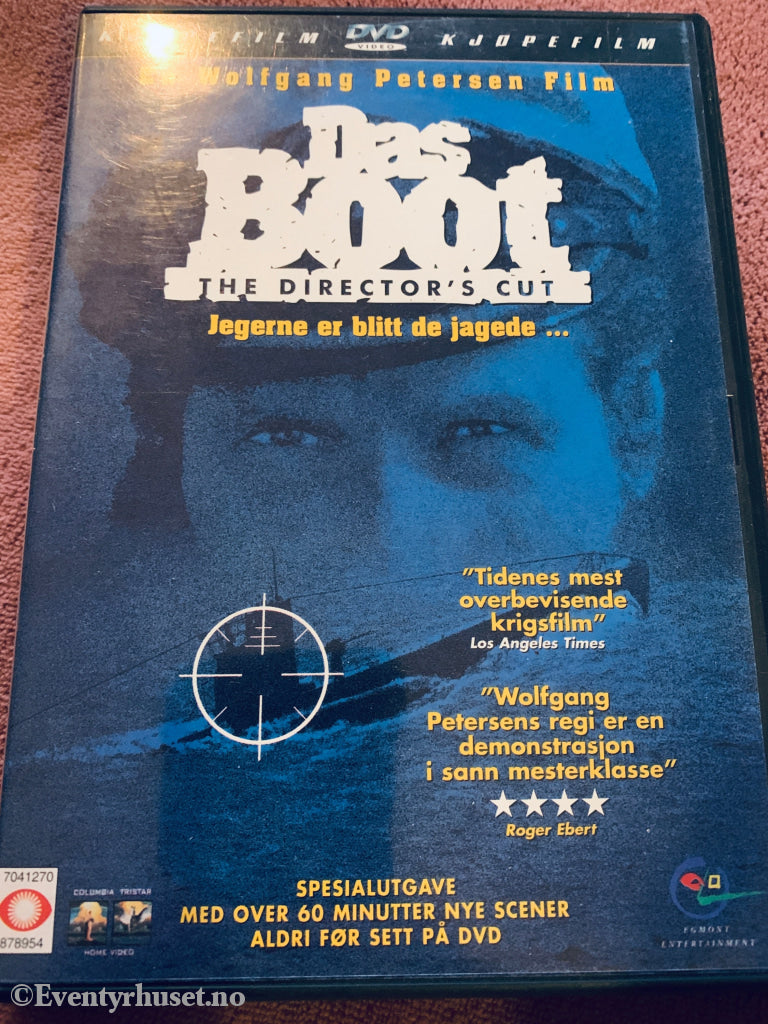 Das Boot: The Director's Cut. DVD.