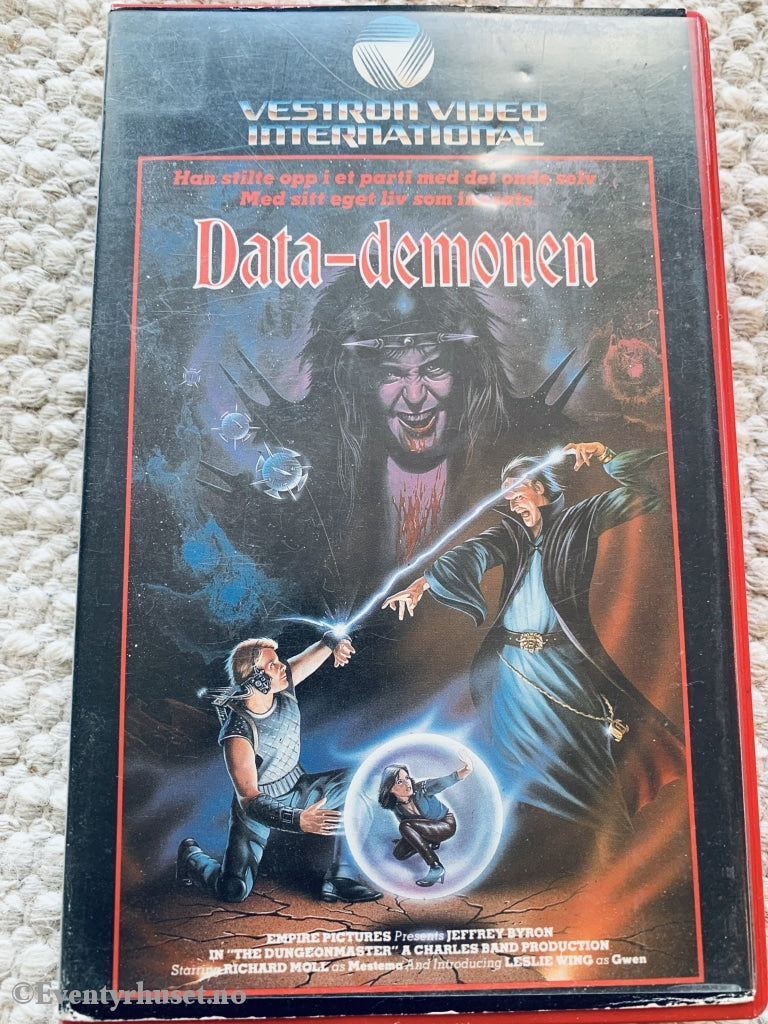 Data-Demonen (The Dungeonmaster). 1984. Vhs Big Box.