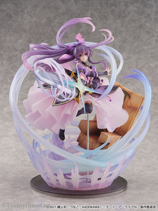 Date A Live IV SHIBUYA SCRAMBLE FIGURE PVC Statue 1/6 Tohka Yatogami Princess Amethyst Dress Ver. 32 cm Manga & Anime