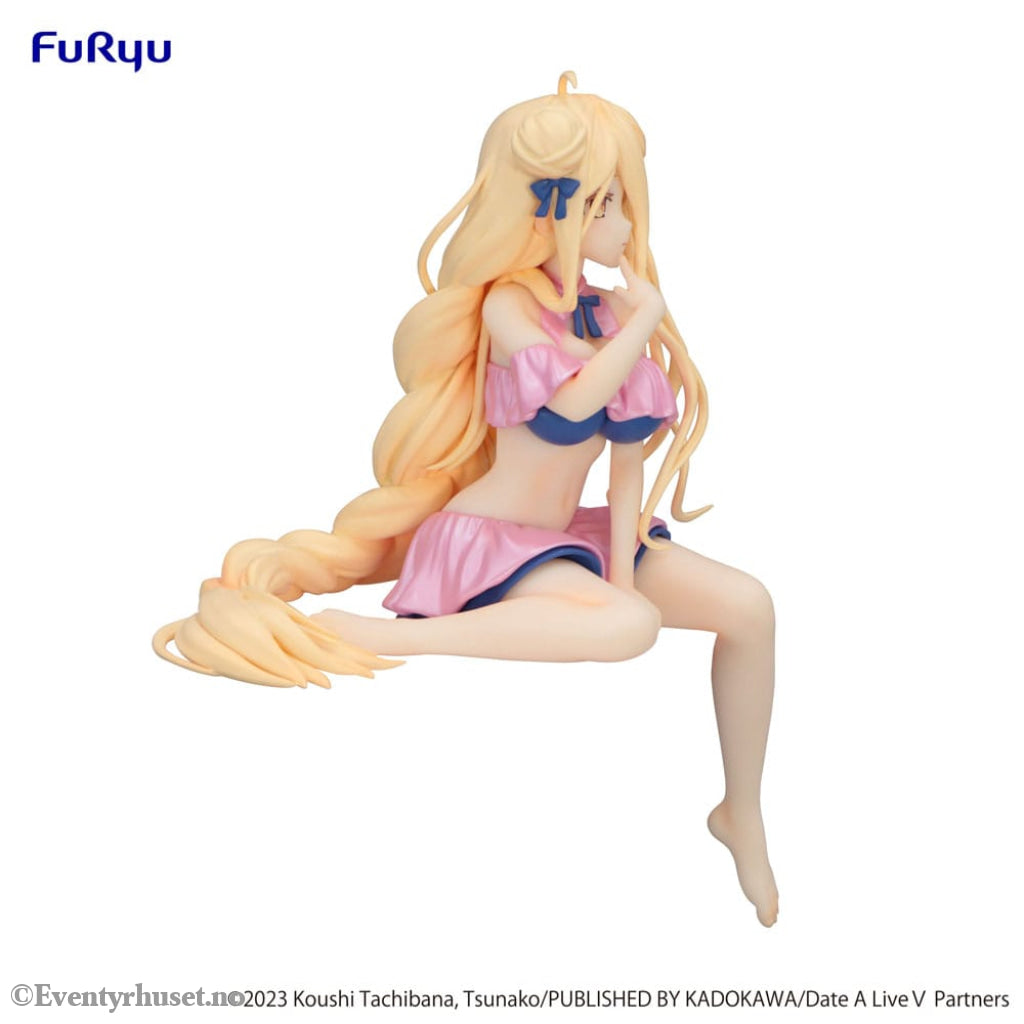 Date A Live V Noodle Stopper PVC Statue Mukuro Hoshimiya Swimsuit Pastel Pink Color Ver. 13 cm Manga & Anime