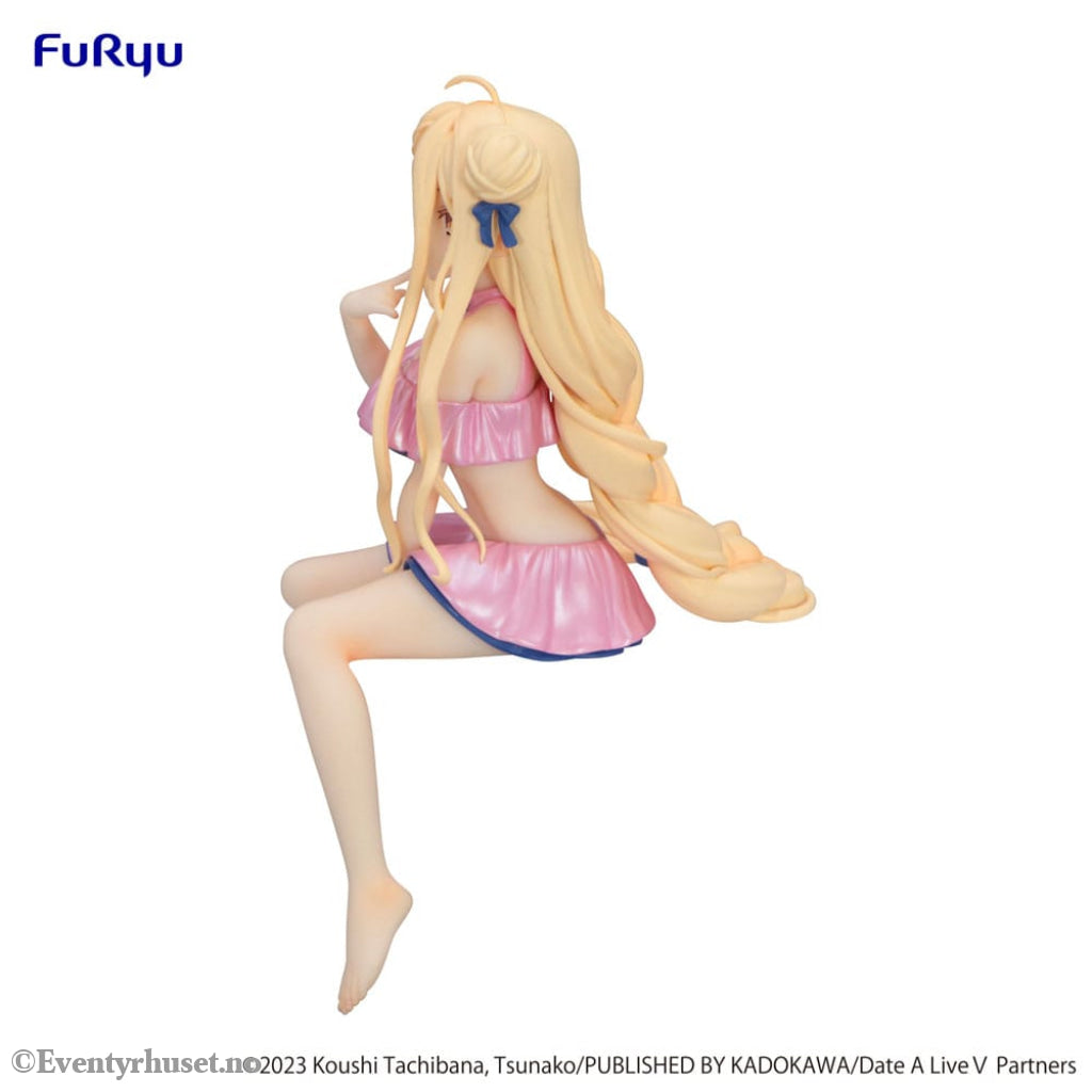 Date A Live V Noodle Stopper PVC Statue Mukuro Hoshimiya Swimsuit Pastel Pink Color Ver. 13 cm Manga & Anime