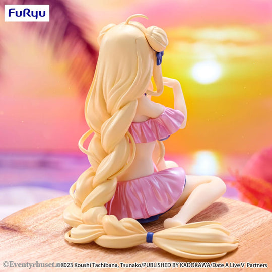 Date A Live V Noodle Stopper PVC Statue Mukuro Hoshimiya Swimsuit Pastel Pink Color Ver. 13 cm Manga & Anime