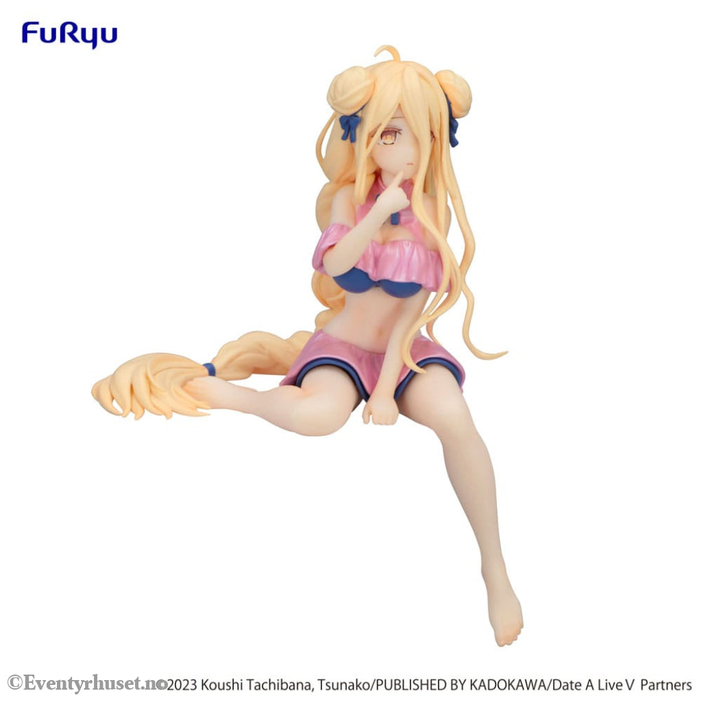 Date A Live V Noodle Stopper PVC Statue Mukuro Hoshimiya Swimsuit Pastel Pink Color Ver. 13 cm Manga & Anime