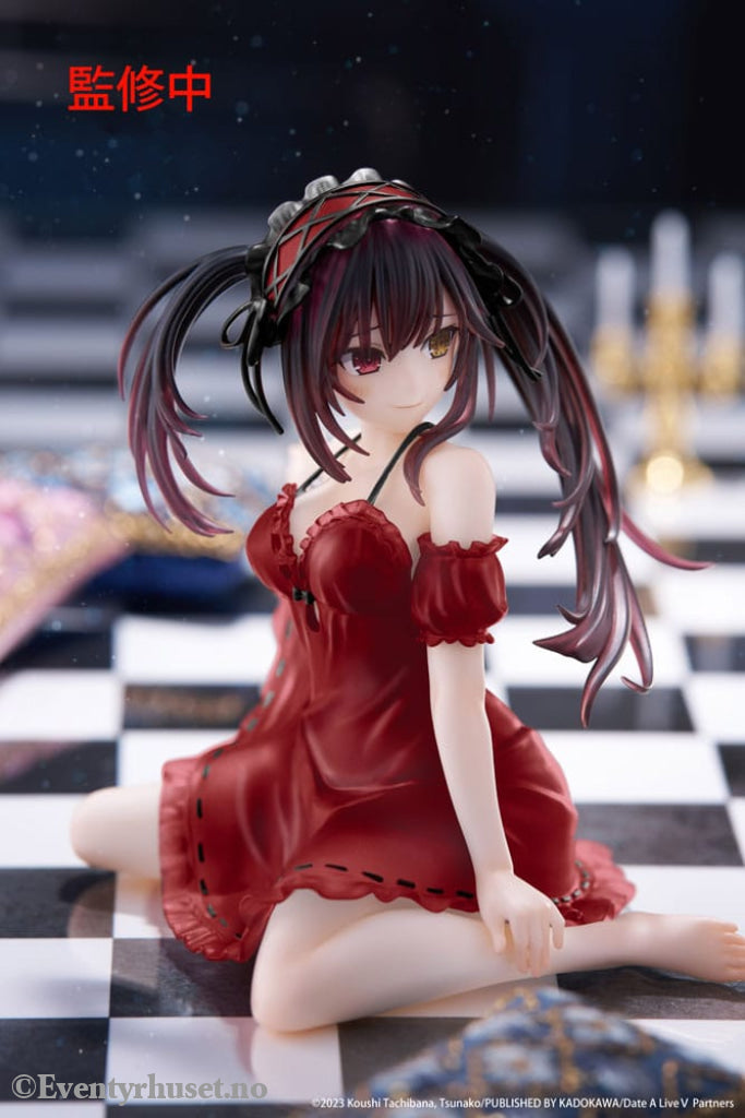 Date A Live V PVC Statue Desktop Cute Figure Kurumi Tokisaki Nightwear Ver. Renewal 13 cm Manga & Anime
