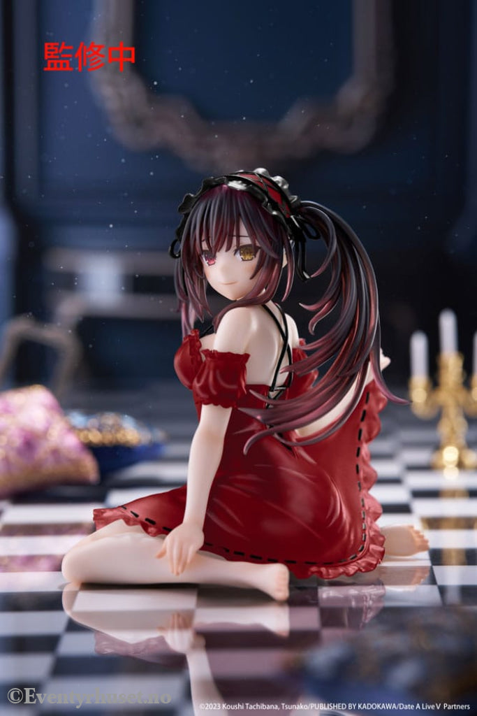 Date A Live V PVC Statue Desktop Cute Figure Kurumi Tokisaki Nightwear Ver. Renewal 13 cm Manga & Anime