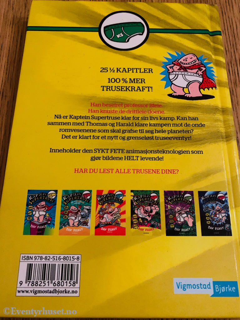 Dav Pilkey: Kaptein Supertruse og invasjonen av de utrolig slemme kantinedamene
