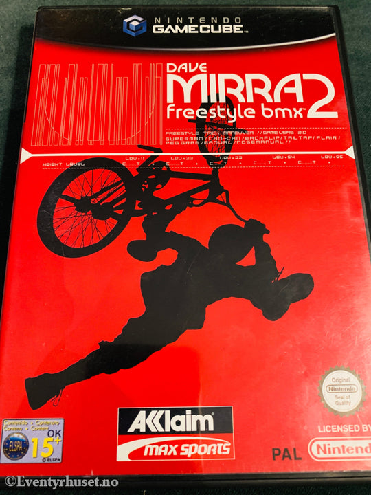 Dave Mirra 2 - Freestyle BMX. Gamecube.