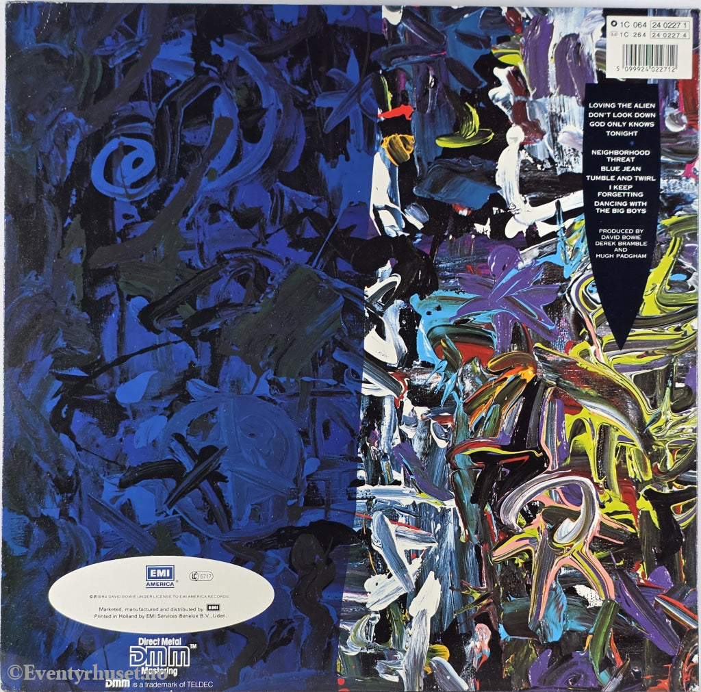 David Bowie. 1984. Tonight. LP.