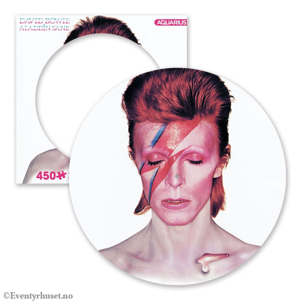 David Bowie: Aladdin Sane 450 Piece Picture Disc Jigsaw Puzzle Games