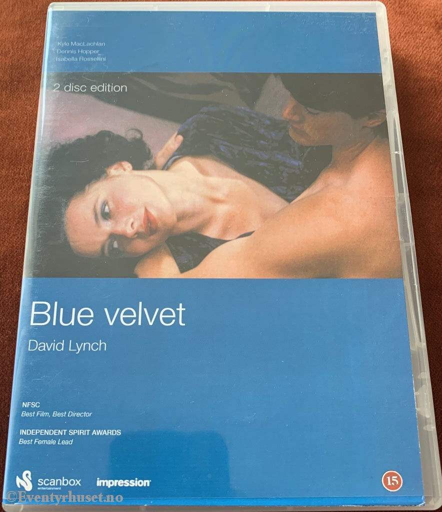 David Lynch - Blue Velvet. 1986. Dvd. Dvd