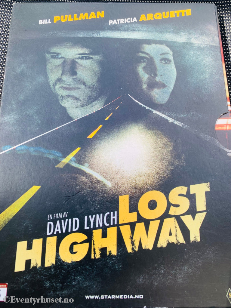 David Lynch’s Lost Highway. 1997. DVD slipcase. – Eventyrhuset