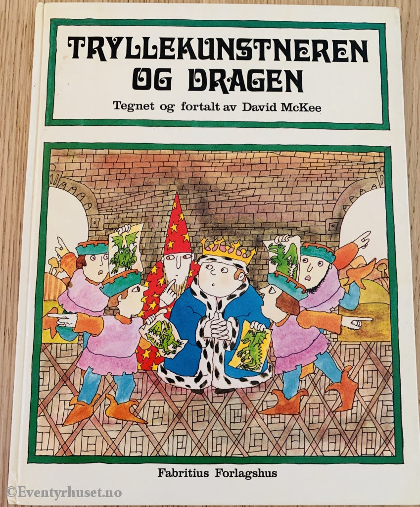 David Mckee. 1979. Tryllekunstneren Og Dragen. Fortelling