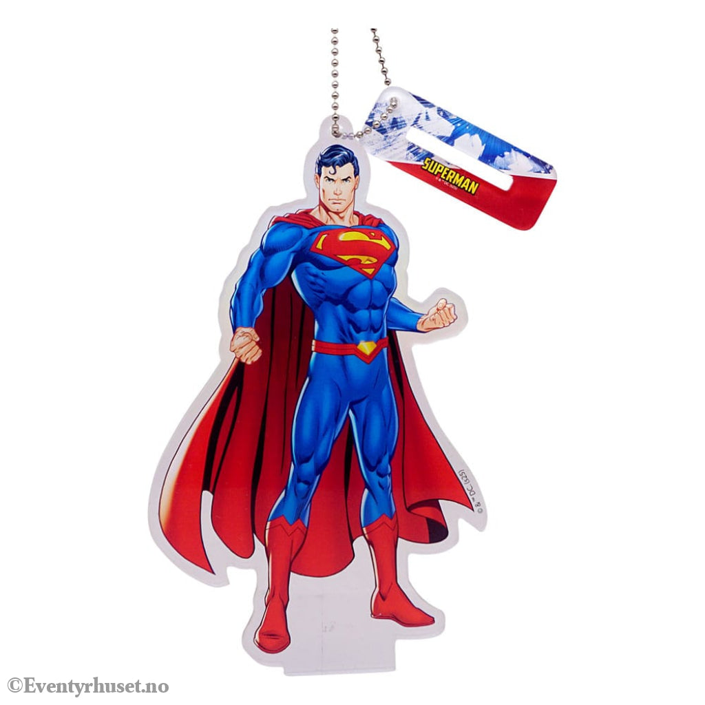 DC Comics Acrylic Bag Clips Superman Fashion & Accessories