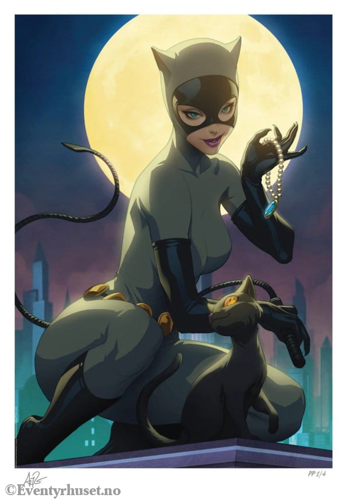 DC Comics Art Print Catwoman: Batman the Animated Series 46 x 61 cm - unframed Home & Gifts