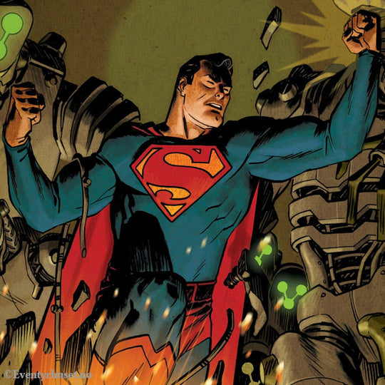 DC Comics Art Print Superman Space Age 61 x 41 cm - unframed Home & Gifts
