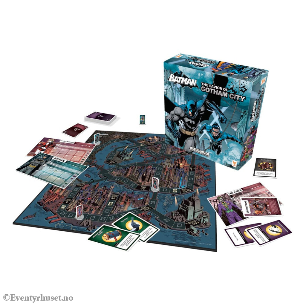 DC Comics Board Game Batman The Savior of Gotham City *English Version* Games