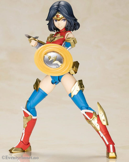 DC Comics Cross Frame Girl Plastic Model Kit Wonder Woman Humikane Shimada Ver. 16 cm. Mint In Sealed Box (MISB)!