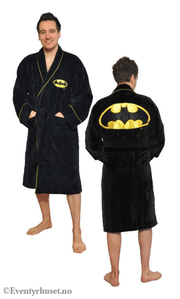 DC Comics Fleece Bathrobe Batman Fashion & Accessories