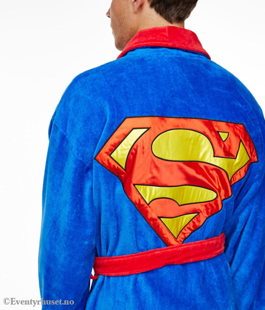 DC Comics Fleece Bathrobe Superman Fashion & Accessories