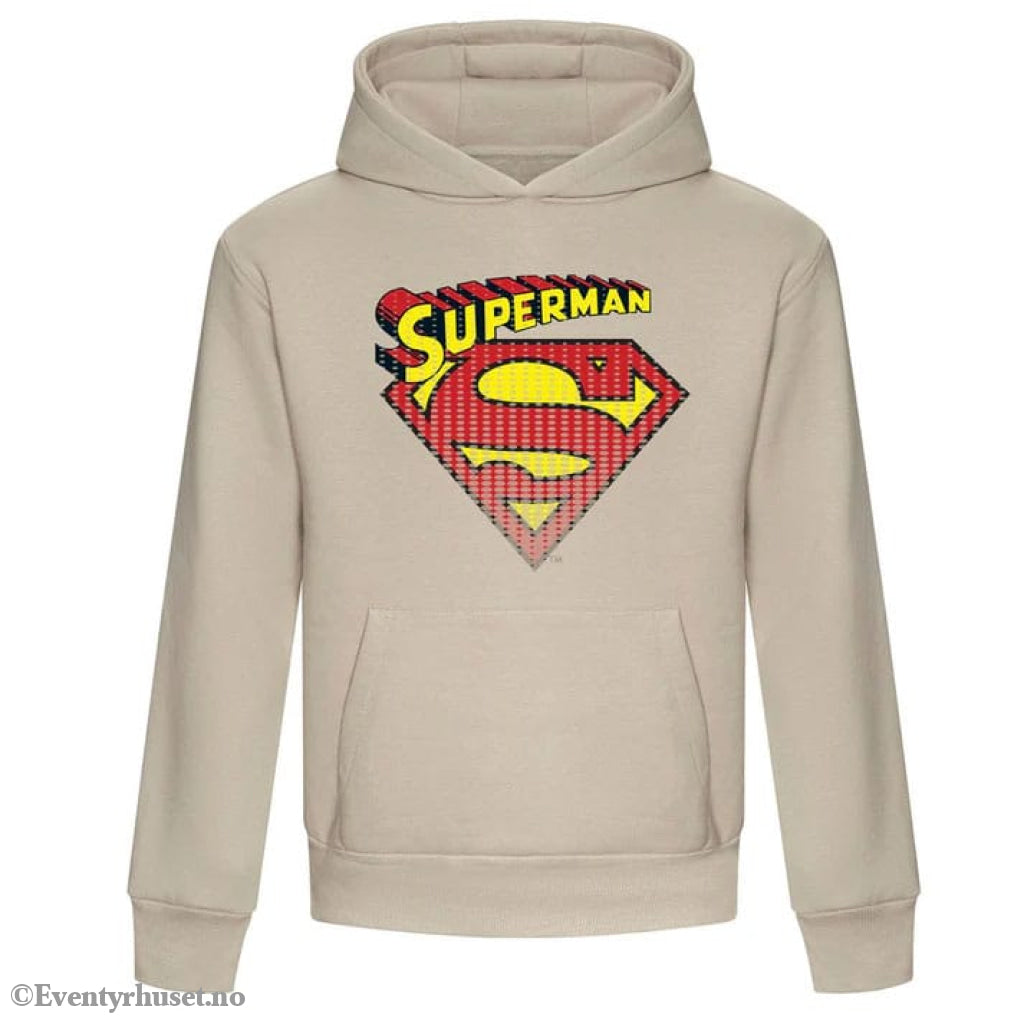 DC Comics Hooded Sweater Superman Classic Logo Size S Fashion & Accessories
