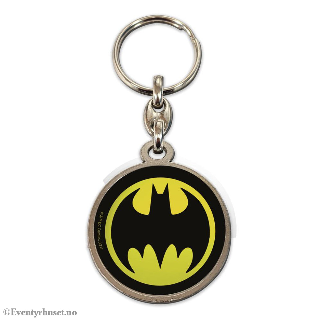 DC Comics Metal Keychain Batman Logo 7 cm Fashion & Accessories