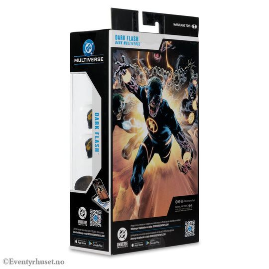 DC Comics DC Multiverse Action Figure Dark Flash (Dark Mulitverse) (Red Platinum Edition) 18 cm. Mint In Sealed Box