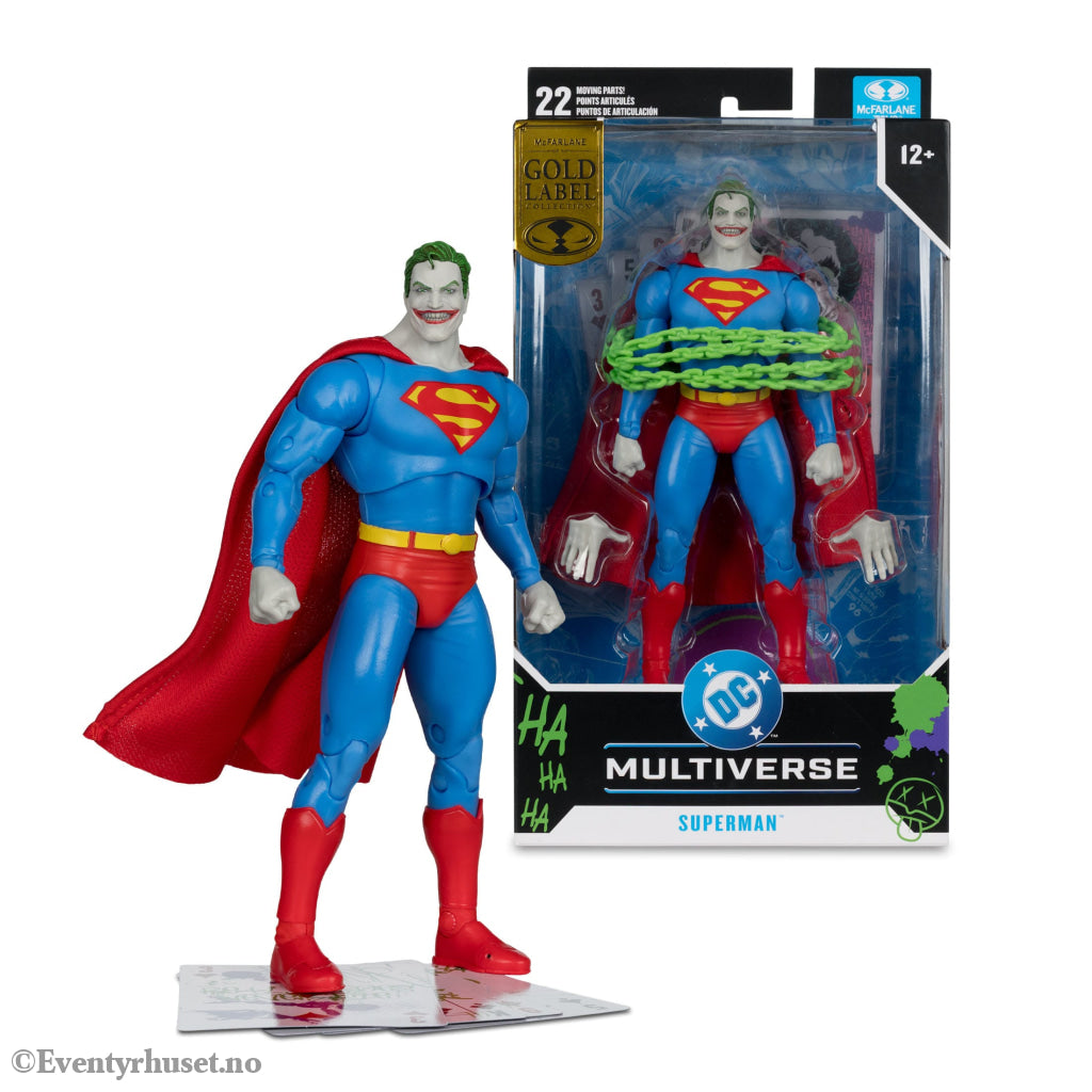 DC Comics DC Multiverse Action Figure Superman (Superman #9) (Jokerized) (Gold Label) 18 cm. Mint In Sealed Box (MISB)!