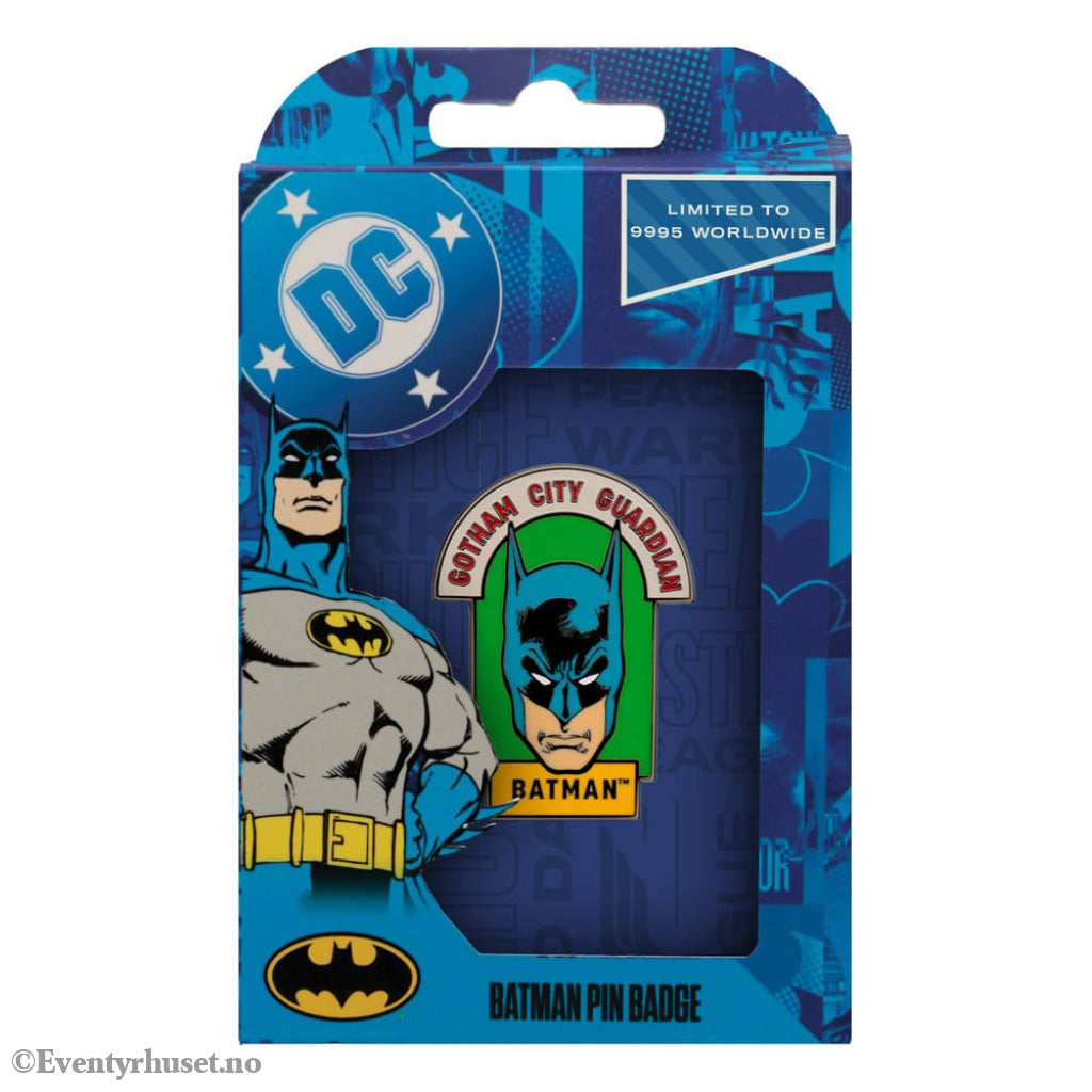 DC Comics Pin Badge Batman Gotham City Guardian Limited Edition Fashion & Accessories