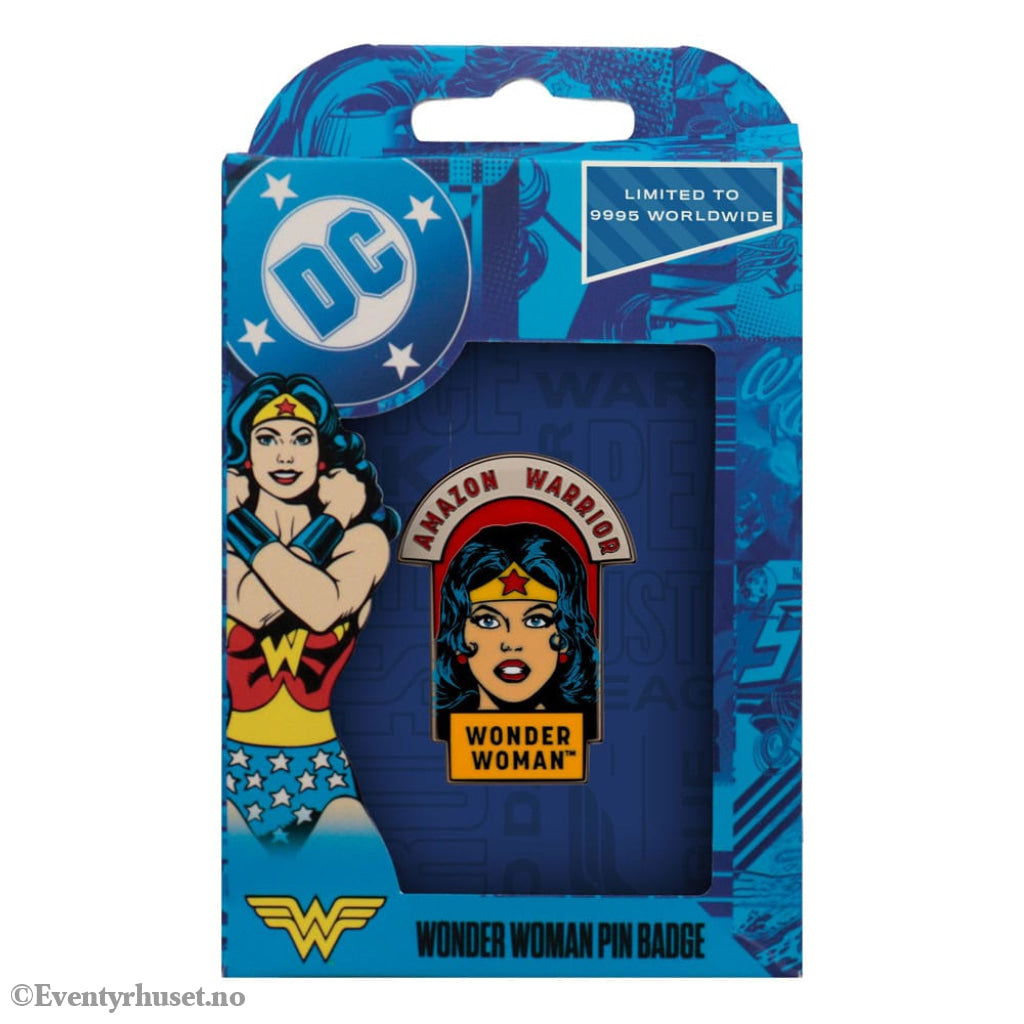 DC Comics Pin Badge Wonder Woman Amazon Warrior Limited Edition Fashion & Accessories