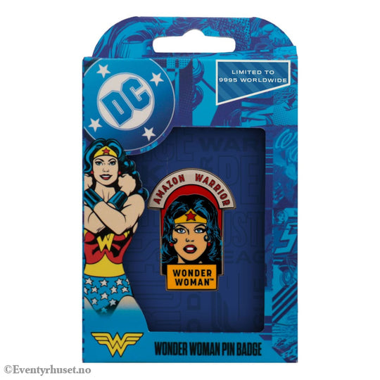 DC Comics Pin Badge Wonder Woman Amazon Warrior Limited Edition Fashion & Accessories