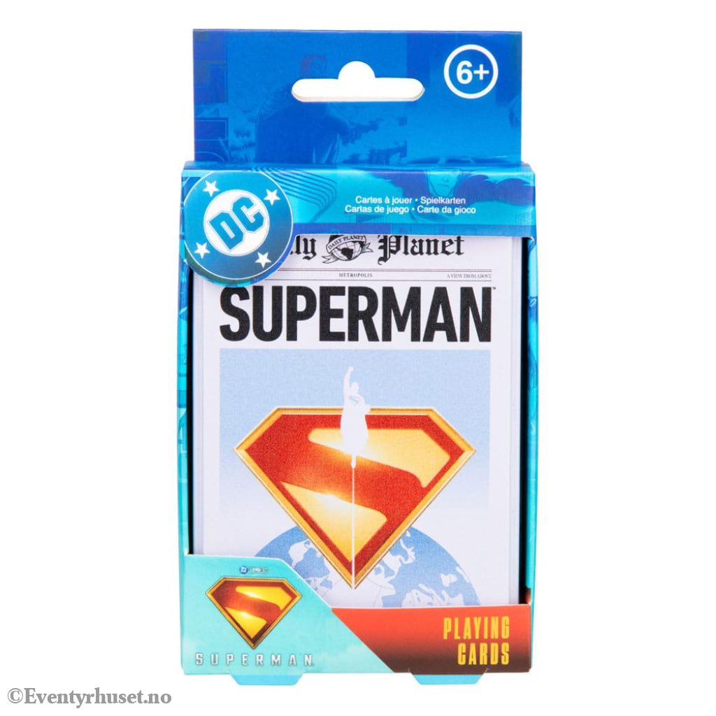 DC Comics Playing Cards Superman Games