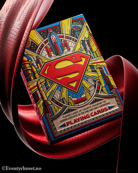 DC Comics Playing Cards Superman: The Man of Steel. Mint In Sealed Box (MISB)! Samlekort