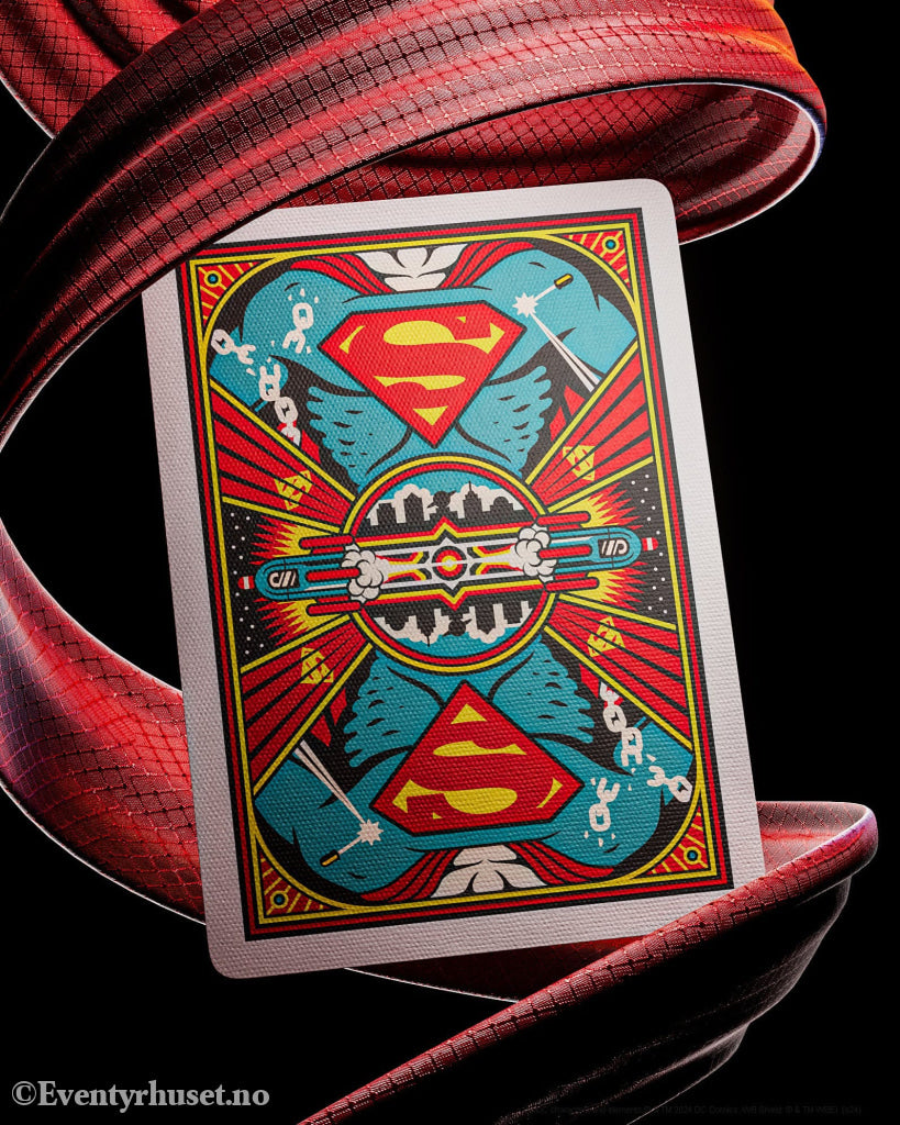 DC Comics Playing Cards Superman: The Man of Steel. Mint In Sealed Box (MISB)! Samlekort
