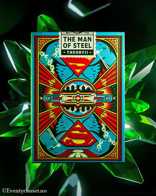 DC Comics Playing Cards Superman: The Man of Steel. Mint In Sealed Box (MISB)! Samlekort