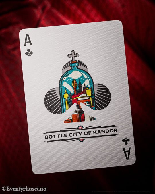 DC Comics Playing Cards Superman: The Man of Steel. Mint In Sealed Box (MISB)! Samlekort