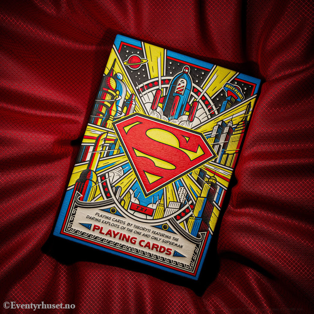 DC Comics Playing Cards Superman: The Man of Steel. Mint In Sealed Box (MISB)! Samlekort