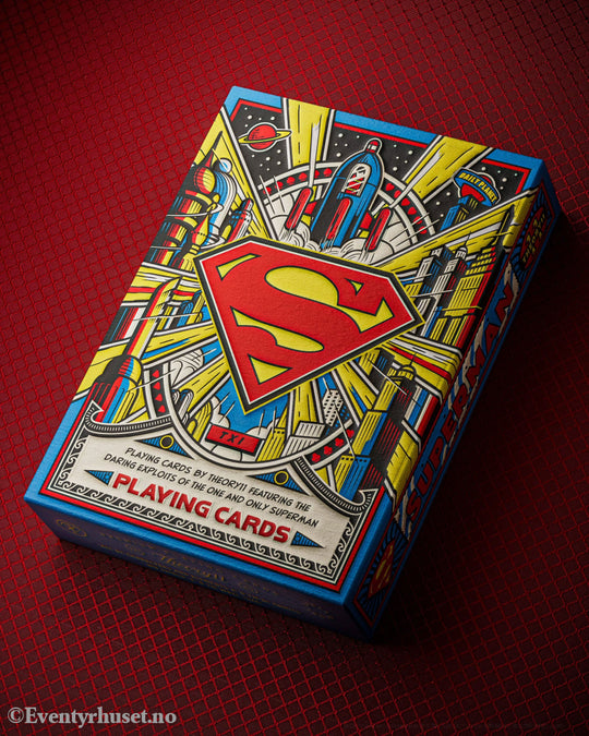 DC Comics Playing Cards Superman: The Man of Steel. Mint In Sealed Box (MISB)! Samlekort