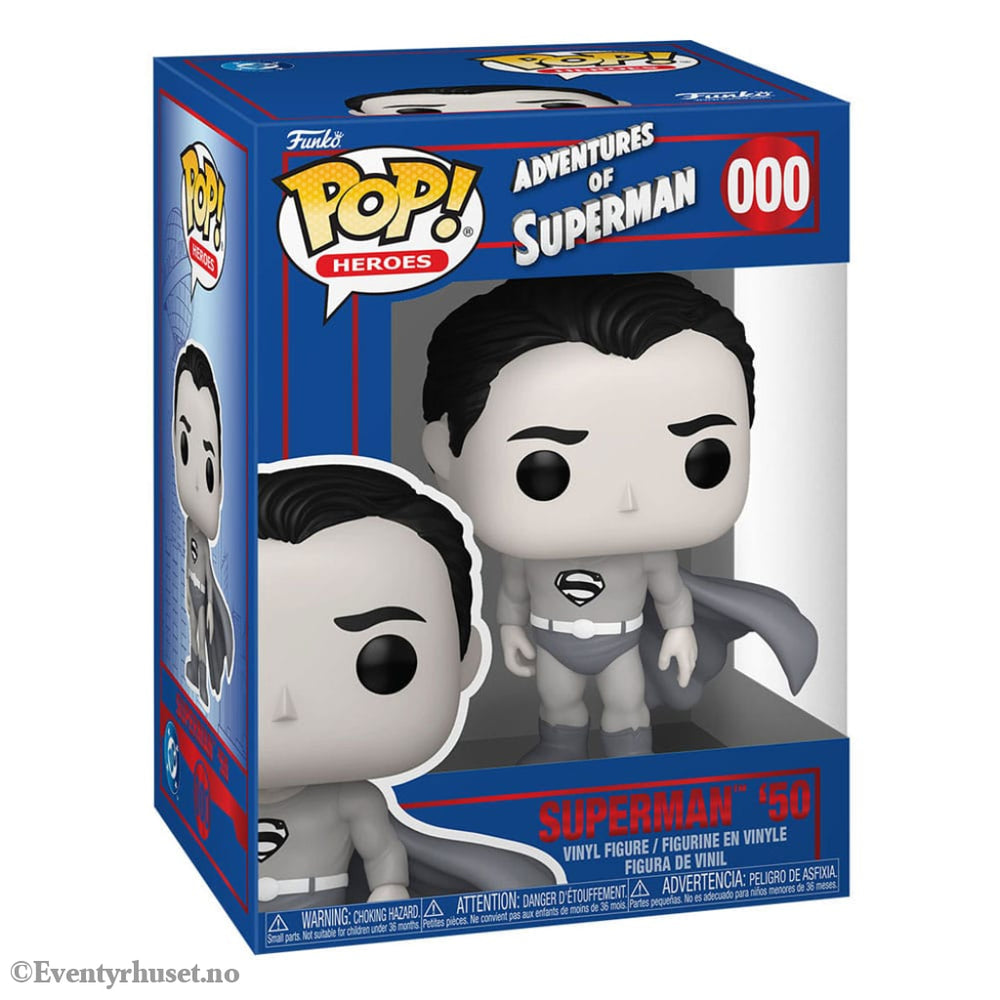 DC Comics POP! Heroes Vinyl Superman ’50 9 cm Collectibles