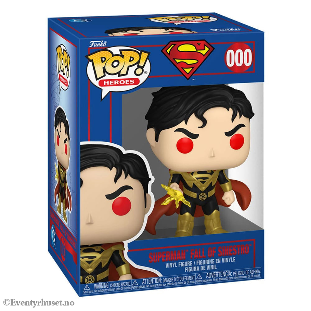 DC Comics POP! Heroes Vinyl Superman Fall of Sinestro 9 cm Collectibles