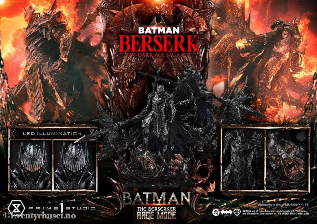 DC Comics Premium Masterline Series Statue 1/4 Batman (Comics) Batman: The Berserker Rage Mode 82 cm Collectibles