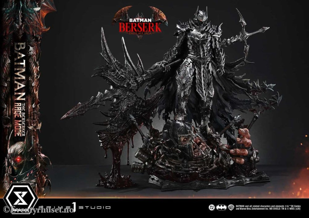 DC Comics Premium Masterline Series Statue 1/4 Batman (Comics) Batman: The Berserker Rage Mode Deluxe Version 93 cm
