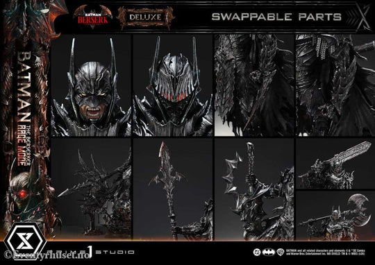 DC Comics Premium Masterline Series Statue 1/4 Batman (Comics) Batman: The Berserker Rage Mode Deluxe Version 93 cm