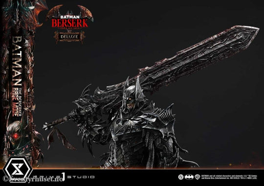 DC Comics Premium Masterline Series Statue 1/4 Batman (Comics) Batman: The Berserker Rage Mode Deluxe Version 93 cm