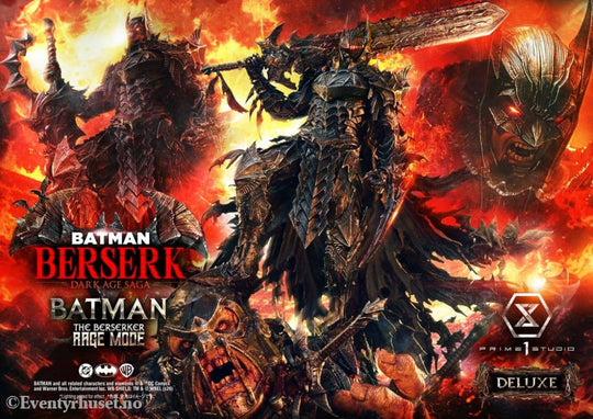 DC Comics Premium Masterline Series Statue 1/4 Batman (Comics) Batman: The Berserker Rage Mode DX Bonus Version 93 cm